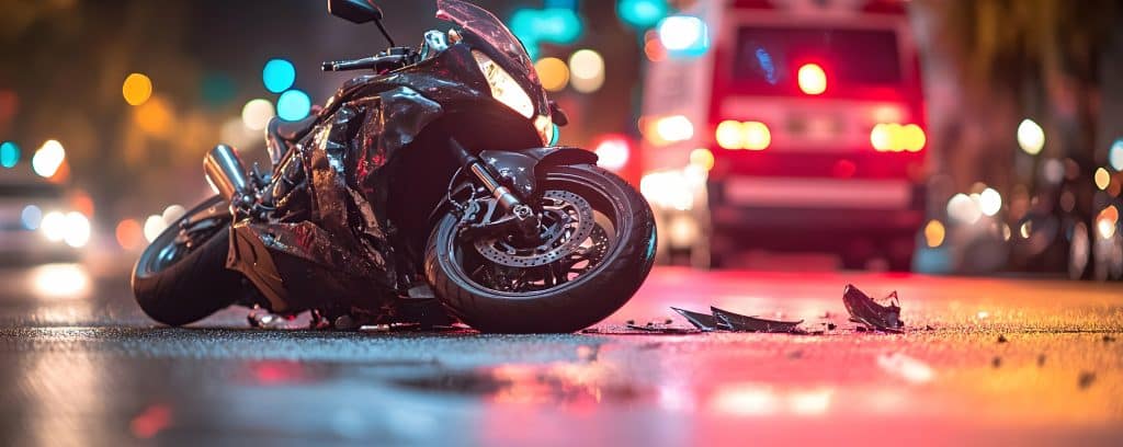 Demostrar culpa en accidente de moto en Indio