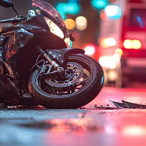 Demostrar culpa en accidente de moto en Indio
