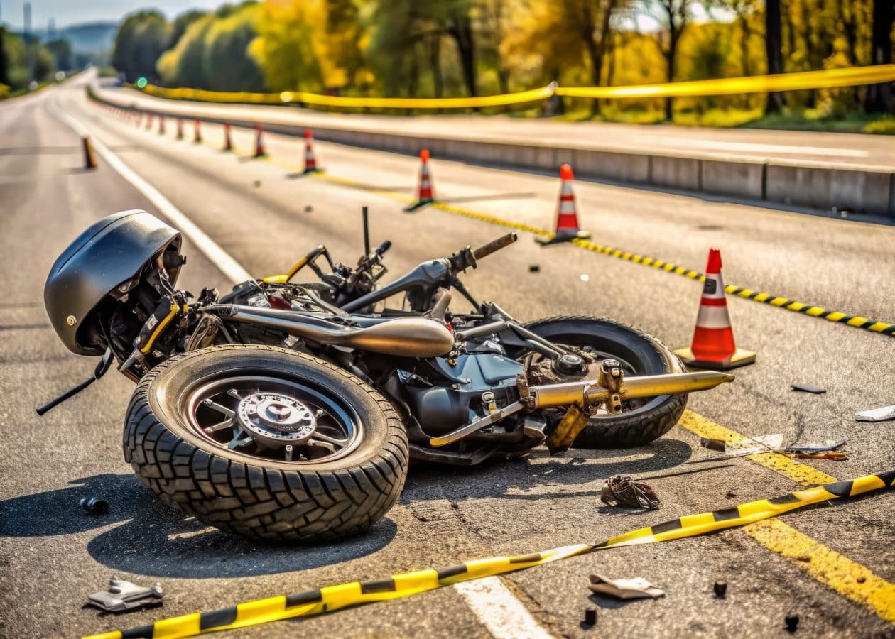 como-probar-negligencia-en-un-caso-de-accidente-de-motocicleta