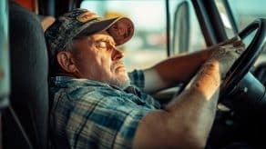 Driver fatigue and truck accidents